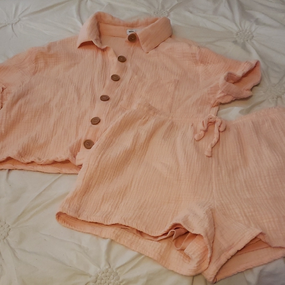 Women's Pink Matching Set